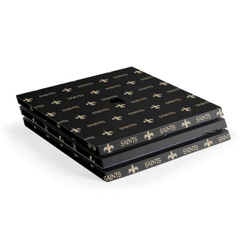 NFL New Orleans Saints Blitz Series PS4 Pro Console Skin